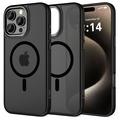 Husă iPhone 16 Pro Max Tech-Protect MagEdge - compatibilă cu MagSafe - Negru mat / Gunmetal