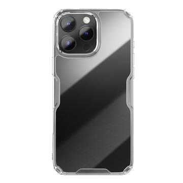 Husă Hibrid iPhone 16 Pro - Nillkin Nature TPU Pro - Transparent