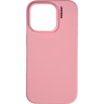 Husă iPhone 16 Pro Nudient Base Silicone - Roz Baby