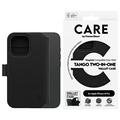 Husă portofel 2 în 1 iPhone 16 Pro PanzerGlass Care Tango - Compatibil MagSafe - Negru