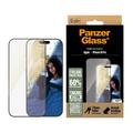 Protector de ecran iPhone 16 Pro PanzerGlass EyeCare Ultra-Wide Fit EasyAligner - Marginea Neagră