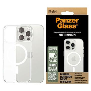 iPhone 16 Pro PanzerGlass HardCase Carcasă compatibilă MagSafe - Alb / Transparent