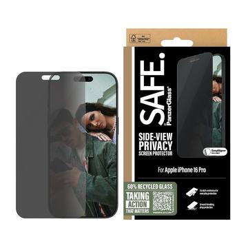 Protector de ecran din sticla temperata iPhone 16 Pro PanzerGlass Safe Privacy Ultra-Wide Fit - 9H