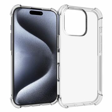 Husă TPU iPhone 16 Pro - Antișoc - Transparent