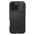 Husă iPhone 16 Pro - Spigen Optik Armor Mag - Negru