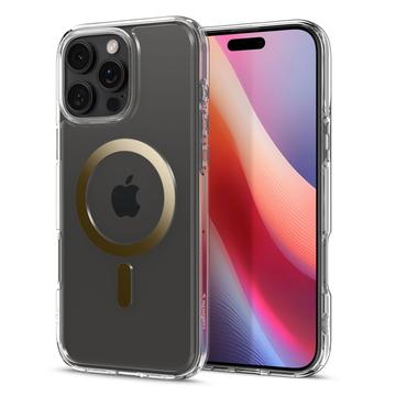 Husă iPhone 16 Pro - Spigen Ultra Hybrid Mag - Auriu / Clar