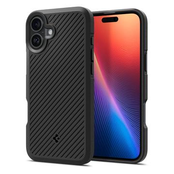 Husă TPU iPhone 16 - Spigen Core Armor - Negru