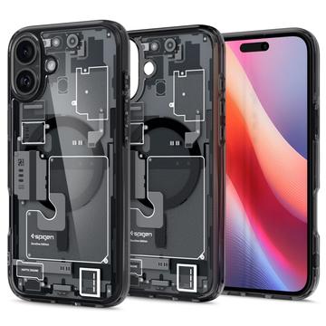 Husă iPhone 16 - Spigen Ultra Hybrid Mag - Negru / Zero One