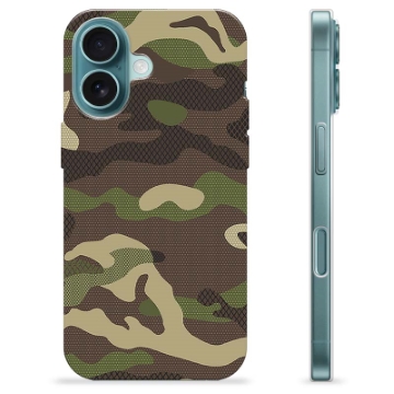 Husă TPU - iPhone 16 - Camo