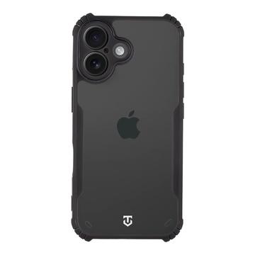 Husă cu colțuri ranforsate iPhone 16 - Tactical Quantum Stealth - transparentă / neagră