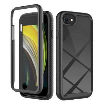 Husă iPhone 16e - 360 Protection - Negru / Clar