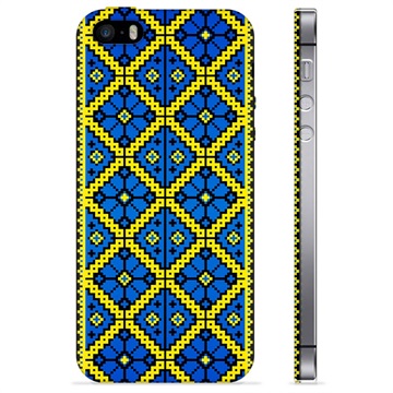 Husă TPU Ucraina - iPhone 5/5S/SE - Ornament