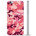 Husă TPU - iPhone 6 Plus / 6S Plus - Camuflaj Roz