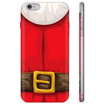 Husă TPU - iPhone 6 Plus / 6S Plus - Costum Moș Crăciun