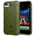 Husă TPU iPhone 7/8/SE (2020)/SE (2022) - Rugged Shield - Verde Army