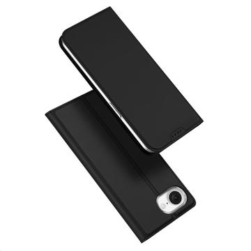 Husă Flip iPhone 16e - Dux Ducis Skin Pro - Negru