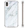 Husă hibridă pentru iPhone X / iPhone XS - Marmură