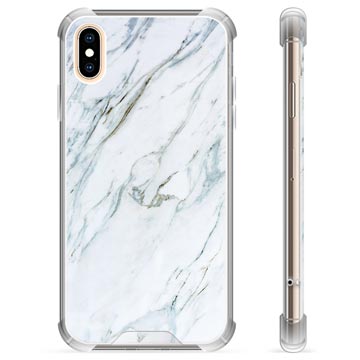 Husă hibridă pentru iPhone X / iPhone XS - Marmură