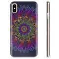 Husă TPU - iPhone XS Max - Mandala Colorată