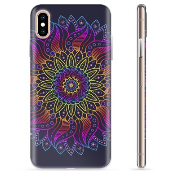 Husă TPU - iPhone XS Max - Mandala Colorată