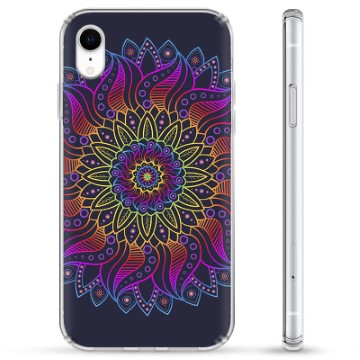 Husă Hibrid - iPhone XR - Mandala Colorată