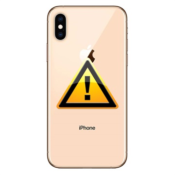 Reparație Capac Baterie iPhone XS - inclusiv ramă - Auriu