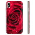 Husa TPU pentru iPhone XS Max - Trandafir