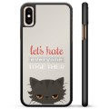 Capac Protecție - iPhone X / iPhone XS - Angry Cat