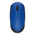 Logitech M171 Mous fără Fir - Negru / Albastru