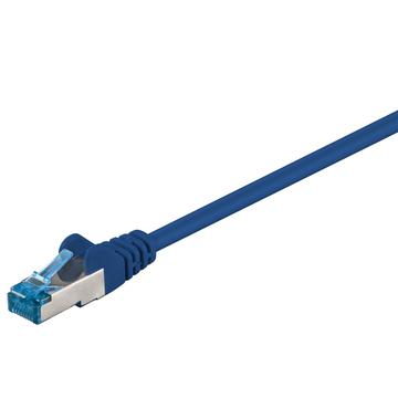 Cablu de Rețea RJ45 S/FTP CAT 6A Goobay - 0.25m - Albastru