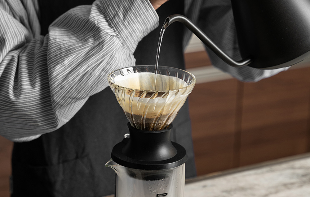 Fierbător de cafea Cocinare Coffee Gooseneck - negru